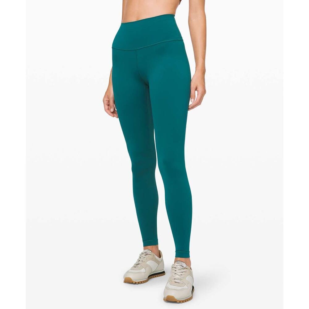 Lululemon Wunder Under High-Rise Tight 28" *Nulux Emerald - Size: 4